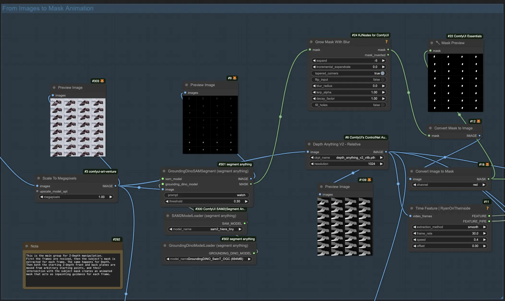 ComfyUI Motion Graphics Workflow